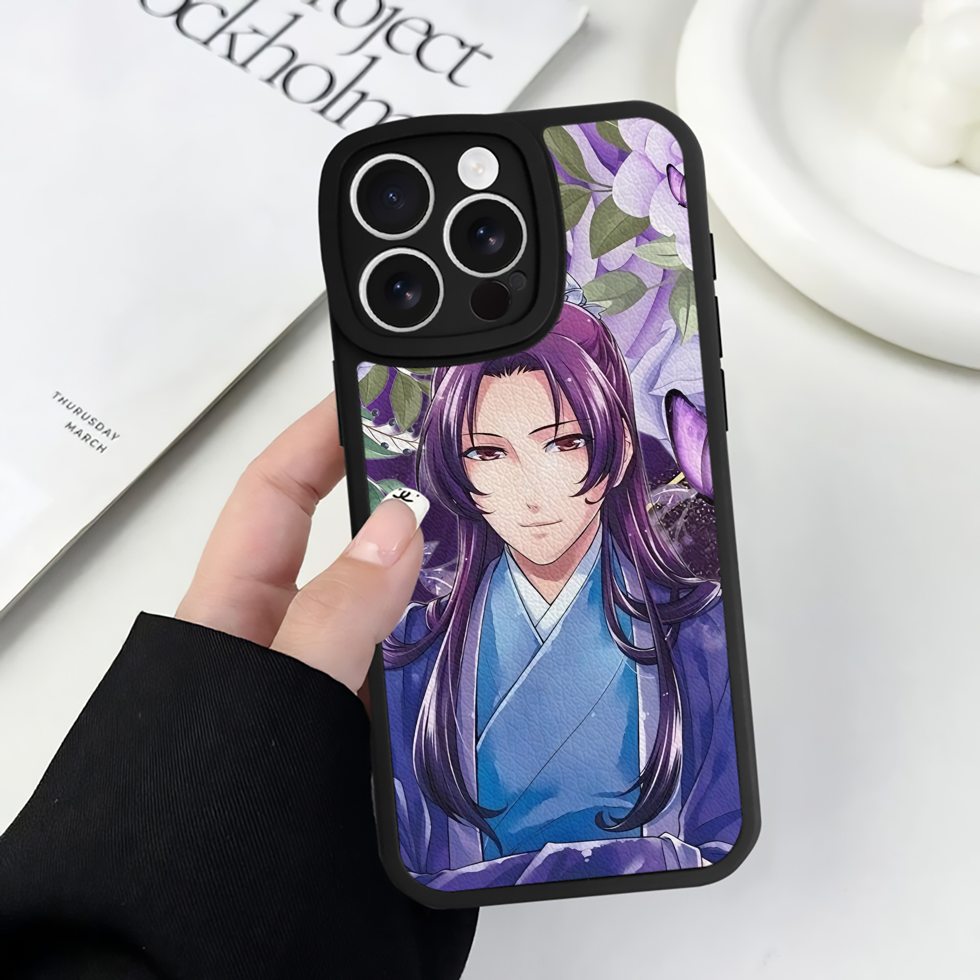薬屋のひとりごと The Apothecary Diaries 【iPhone 16シリーズ対応】シリコンスマホケース（レザー調） 材質：シリコン
